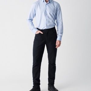 Faherty Reserve 5-pocket Moleskin Pants In Charcoal Melange sz 32